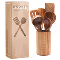 👉 Eco-Friendly Wooden Kitchen Tools Set – Safe, Stylish & Non-Stick Friendly