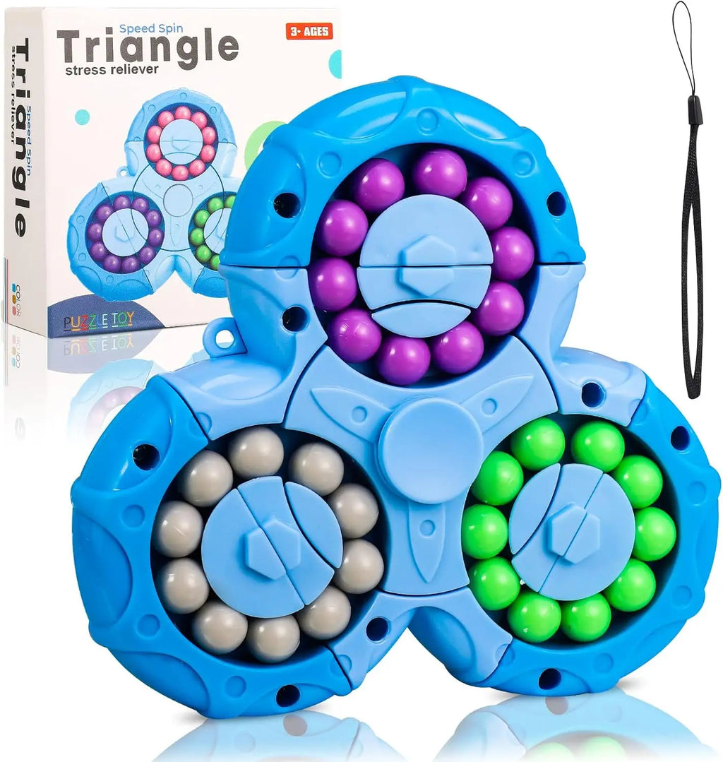 Fidget Spinner Puzzle Toy | Stress Relief Toy | Brain Teaser for Kids & Adults