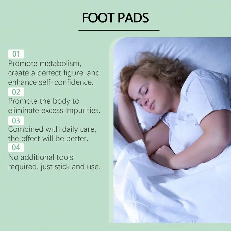 Detox Foot Patch – Deep Cleansing Overnight Foot Pads (10PCS)