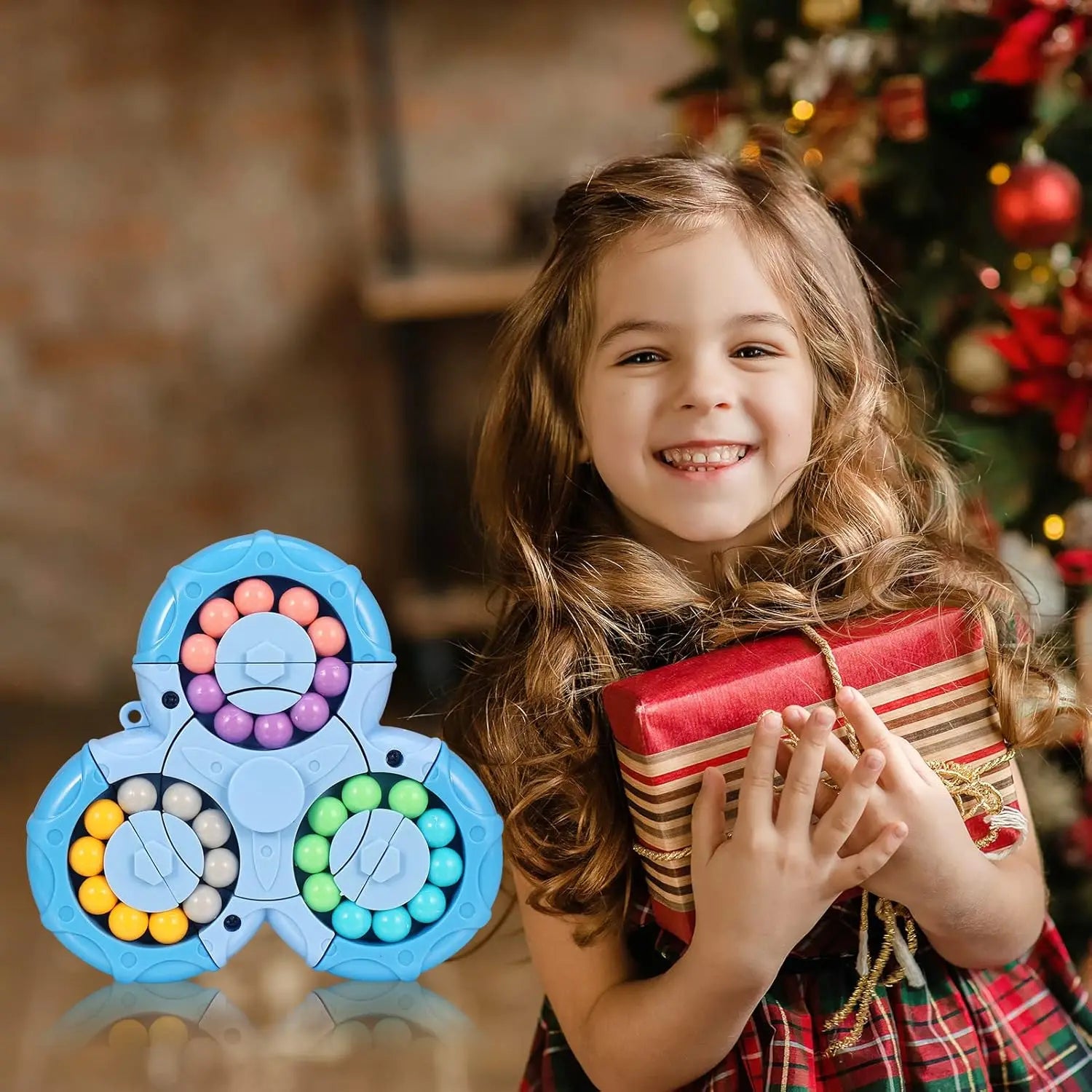 Fidget Spinner Puzzle Toy | Stress Relief Toy | Brain Teaser for Kids & Adults