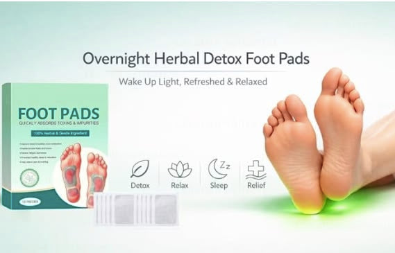 Detox Foot Patch – Deep Cleansing Overnight Foot Pads (10PCS)